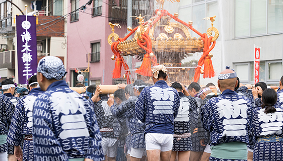 祭り風景