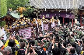 三社祭浅草神社風景