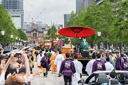 日枝神社山王祭風景