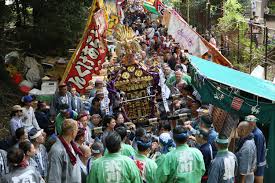 渋谷氷川神社例大祭風景